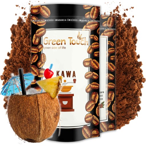 Čerstvo pomletá káva s príchuťou MALIBU kokos 100g