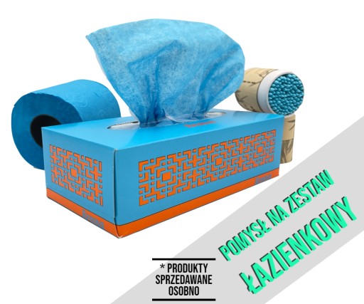 Renova modré snímateľné utierky 80 ks