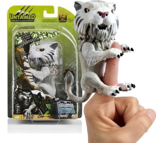 FIGERLINGS INTERAKTÍVNY TIGER TIGER SILVERTOOTH Wowwee 40 interakcií