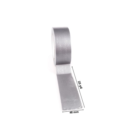 STRIEBORNÁ VYZTUŽENÁ OPRAVNÁ PÁSKA DUCT TAPE 48/25