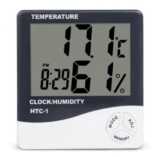 ELEKTRONICKÝ TEPLOMER HYGROMETER METEOSTANICA