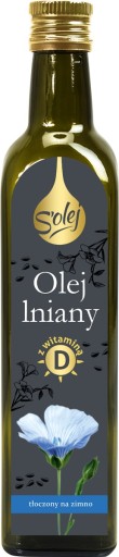 S'olej Ľanový olej lisovaný za studena s vitamínom D