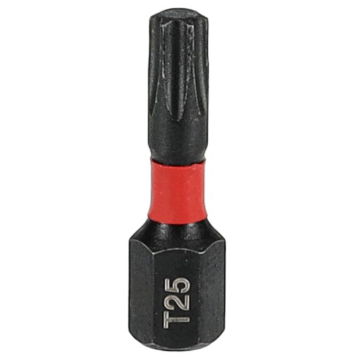 Príklepový bit s magnetickým hrotom TX25 25mm pre skrutkovač RASTOOL
