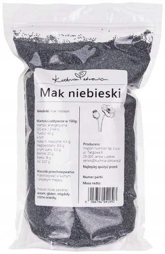 Modrý mak Natural HEALTH KUCHYŇA 500g