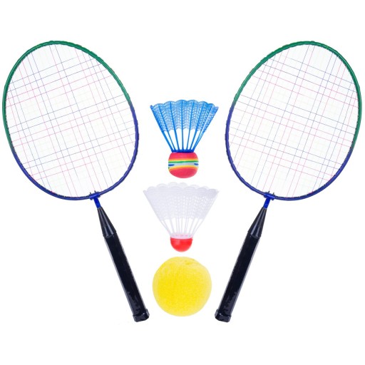 Bedmintonový set s krátkymi raketami a loptičkou