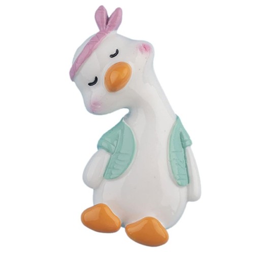 SILNÁ PORCELÁNOVÁ CHLADNIČKA MAGNETOVÁ CORNELIA HUSIA KAČKA AKO DARČEK