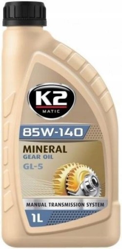K2 85W140 GL-5/GL-4 1L. O5521E PREVODOVÝ OLEJ