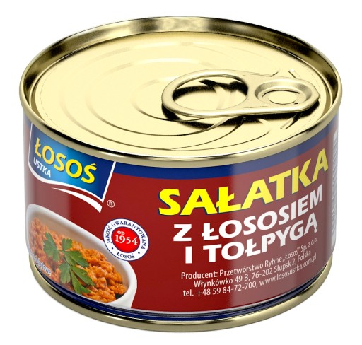 ŠALÁT S LOSOSOM A KAPROM 170g LOSOS USTKA