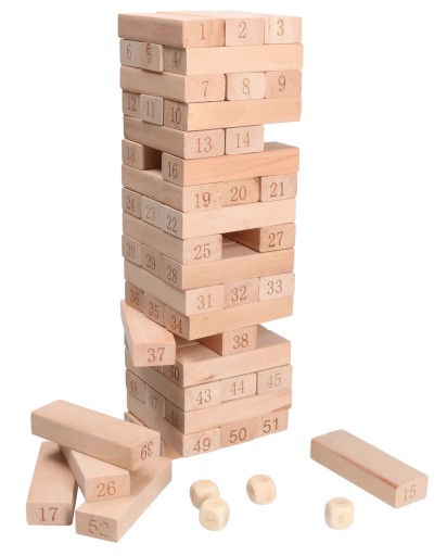 Drevená arkádová hra TOWER 54 dielikov 4713