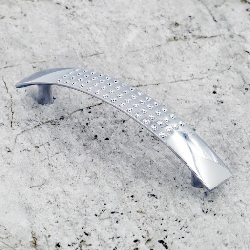 ÚCHYTKA NÁBYTKU KUCHYŇSKÁ SKRIŇKA ÚCHYTKA ZÁSUVKA ÚCHYTKA CHROM. 96MM