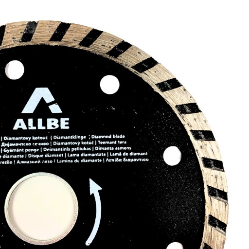 DIAMANTOVÝ DISK PRE BETÓN 115 MM 8 MM ŽELEZOBETONOVÉ STENY TURBO