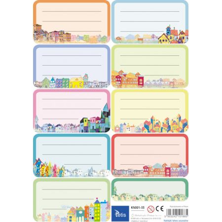 Samolepky na zošit 1 list 05 samolepky na zošit samolepky na zošit