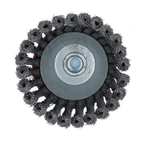 DRôTENÁ KEFA PREDNÁ 125mm M14 SKÚTANÝ DRÔT