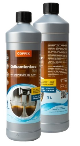 Kávovar COFFIX ECO 1L odstraňovač vodného kameňa