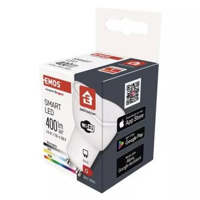 GoSmart MR16 GU10 LED žiarovka 4,8W (35W) 400lm RGB stmievateľná Wi-Fi