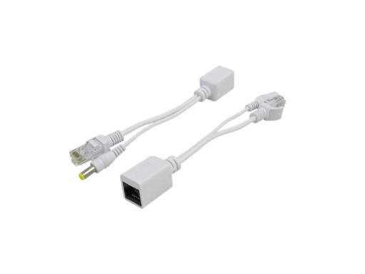 Splitter + pasívny PoE injektor
