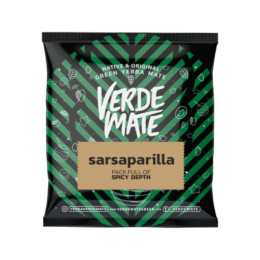 Yerba Verde Mate Zelená Sarsaparilla vzorka 50g
