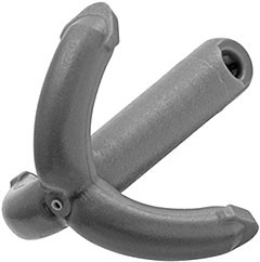 LEGO 30192 ANCHOR HOOK tmavosivá NOVINKA (1g)