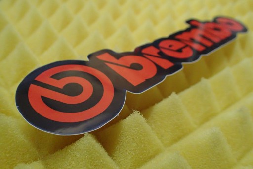 BREMBO NÁLEPKA BMW MOTORRAD 15,9 x 3,8 cm