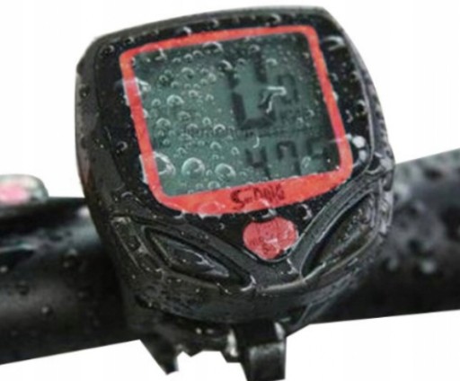 BICYKLOVÝ PULT VODEODOLNÝ DISPLEJ 14 LCD FUNKCIÍ RÝCHLOSŤ NAJETÝCH KM