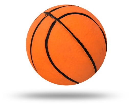 BASKETBALOVÁ HRAČKA PRE PSA GUMOVÉ HRUBÁKY