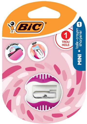 BIC Mini brúska pre jednu školu, ružová