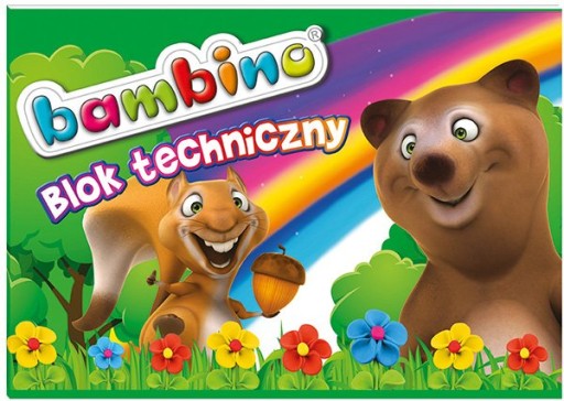 St. Majewski Bambino A4 technický blok 10k biely