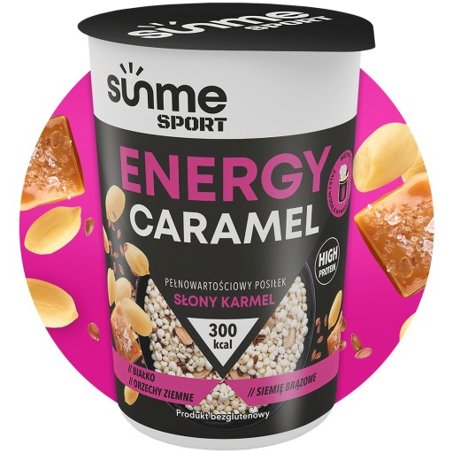 SUNME SPORT - SOĽNÝ KARAMEL 70G