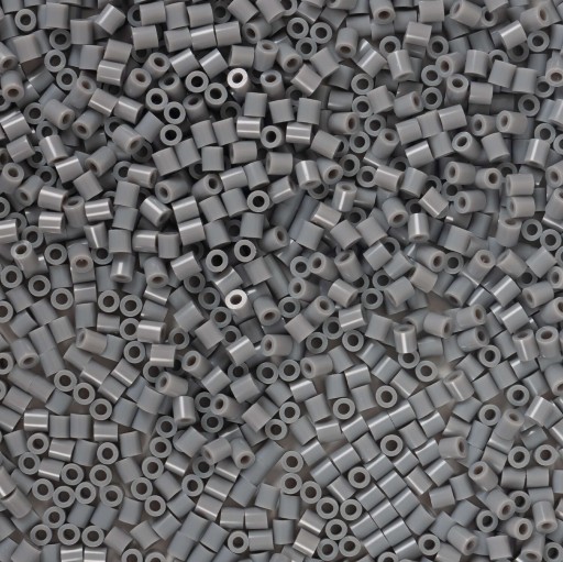Zažehľovacie korálky ŠEDÉ 1500 ks Benny Korálky Veľkosť Midi 5mm
