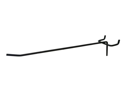 JEDNOHÁKOVÝ PRIESTOR SHOP SLATWALL ČIERNA 25 CM