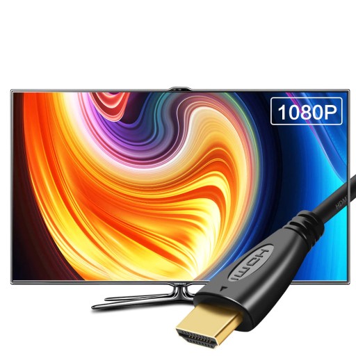 HDMI KÁBEL FULL HD UHD 4K 3D VYSOKORYCHLÝ KÁBEL 3M