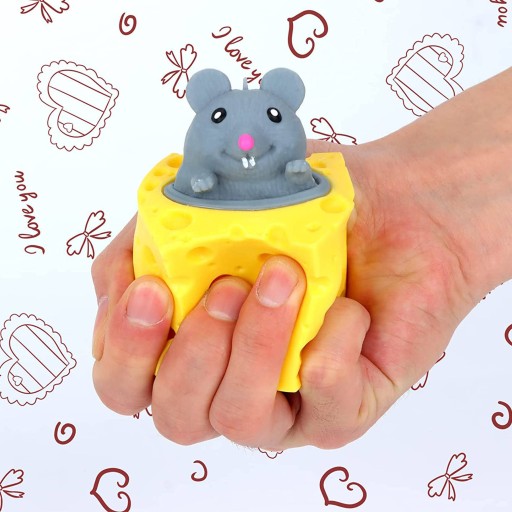 MOCHI SQUISHY GNIOTEK ANTISTRESS MYŠI SYR ANTISTRESS ANTISTRESS HRAČKA