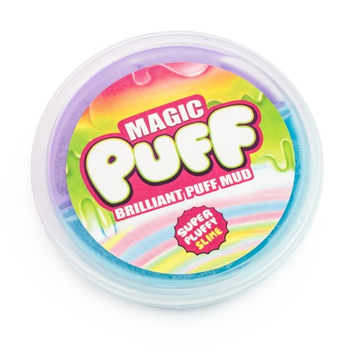 SLIME PUFF SENZORY PLAST DVOJFARBY - SLAJM GLUTEK