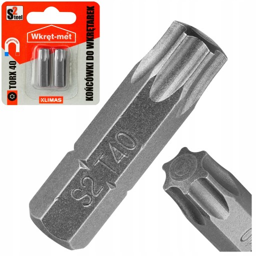BROTY PRE SKRUTKOVAČE TORX TX-40 25mm 2ks