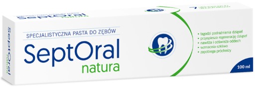 ZUBNÁ PASTA SEPTORAL NATURA PRE SUCHOSŤ 100
