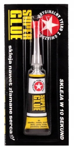 SUPERGLUE SUPER GLUE univerzálna tuba 2 ml