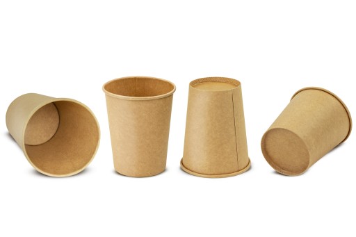 250ML PAPIEROVÉ ŠÁLKY NA KÁVU, KRAFT NÁPOJE, 50 KS