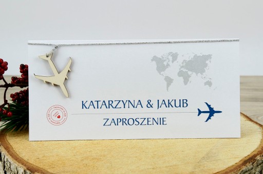 Svadobné oznámenia svadobné LETENKA