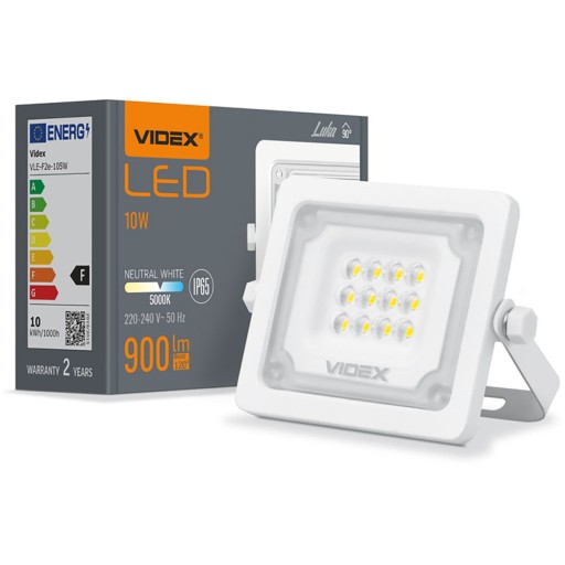 LED reflektor LAMPA 10W 900lm 5000K IP65 VIDEOX