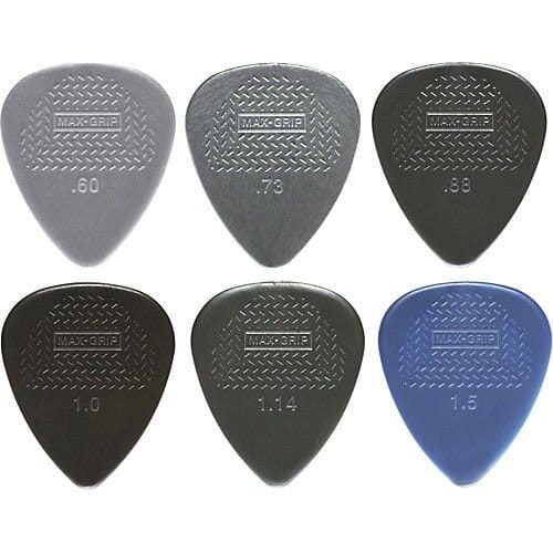 Trsátka na gitaru / Trsátka Dunlop Max-Grip 6ks +