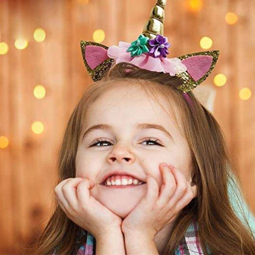 ČELENKA PRE DIEVČATVO JEDNOROŽEC HORN UNICORN PROM ŠATY