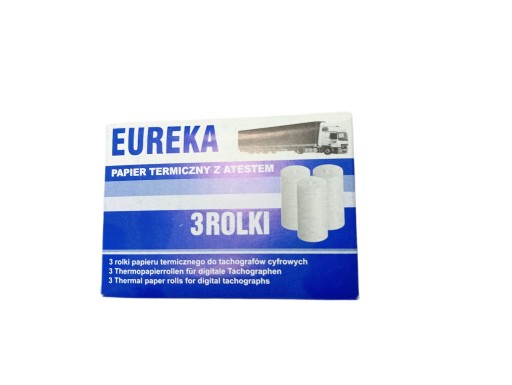 Termopapier pre digitálne tachografy, 3 kusy, 8 m