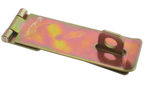 WRZECIĄDZ SKOBEL UZÁVER VISIACIEHO ZÁMKU 160X2,3MM + SKRUTKY