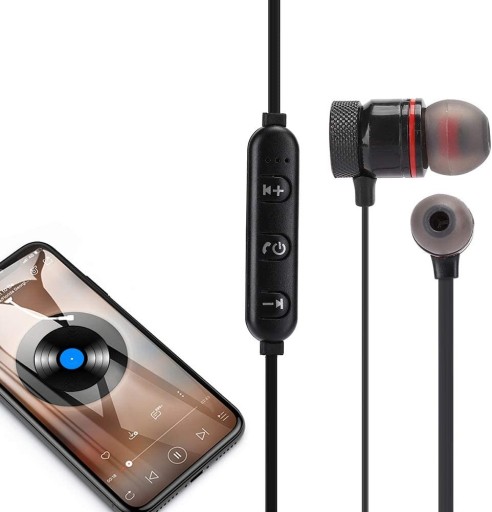 BEZDRÔTOVÉ ŠPORTOVÉ SLÚCHADLÁ DO UŠÍ BLUETOOTH