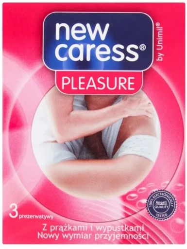 NOVÝ SET KONDÓMOV CARESS SET 5 MODELOV