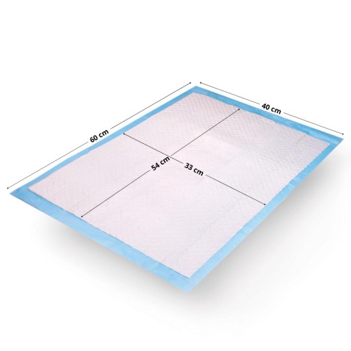 JEDNORÁZOVÉ ROHOŽE Absorpčné podložky 40x60 cm hygienické STRONG OUTLINE 25 ks.