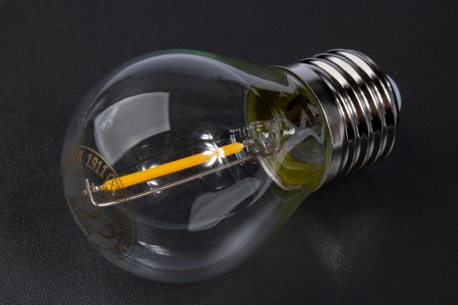 LED žiarovka E27 vlákno 1,3W 3000K na girlandu