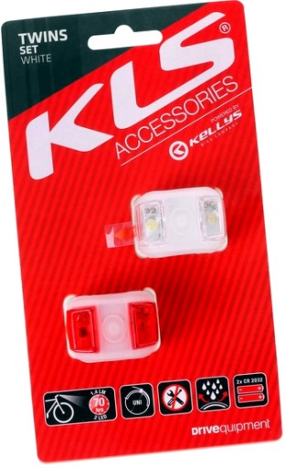 Sada LED osvetlenia KELLYS TWINS biela