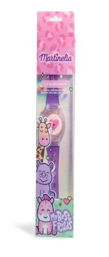 Hodinky s leskom na pery Martinelia My Best Friends Lip Gloss Watch