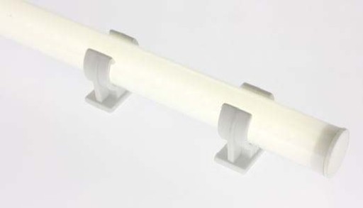 TUBE na LED pásy, okrúhly rúrkový PVC profil, 1 m